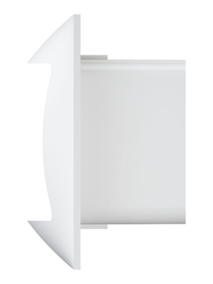 Решетка вентиляционная РСФ фланец 110х55 140х85 пластик ERA