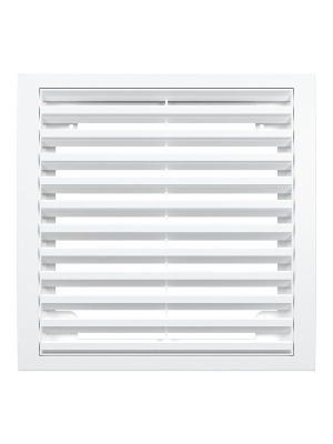 Решетка вентиляционная РР разъемная 200х200 пластик ERA