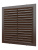 Решетка вентиляционная С сетка 138х138 пластик Brown ERA