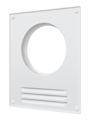 Площадка торцевая ПТМР фланец D125 решетка 196х236 окраш.сталь ERA