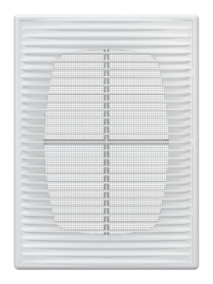 Решетка вентиляционная П сетка разъемная 185х255 пластик ERA