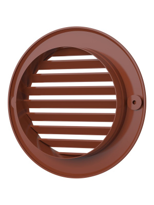 Решетка вентиляционная РКН фланец D100 D136 ASA Terracotta ERA
