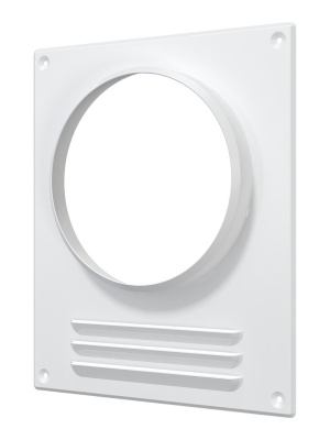 Площадка торцевая ПТМР фланец D140 решетка 196х236 окраш.сталь ERA