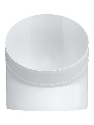 Колено ККП D160 45° пластик ERA