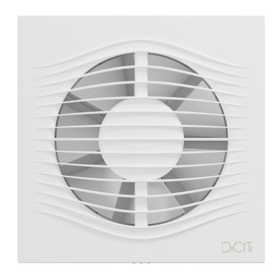 Вентилятор накладной SLIM D125 обр.клапан MRH DICITI