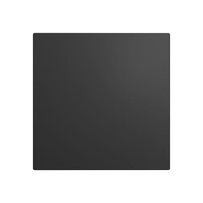 Панель AEON D100/125 175х175 пластик Matt black DICITI