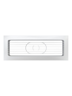 Решетка вентиляционная РСФ фланец 204х60 234x90 пластик ERA