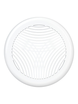 Решетка вентиляционная РПКФ фланец D100 разъемная D143 пластик ERA